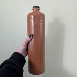 Brown Ceramic Bottle Bols Amsterdam